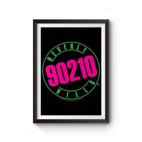 90210 Color Blend Logo 2 Poster