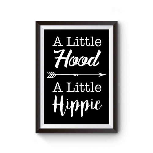 A Little Hood A Little Hippie Poster
