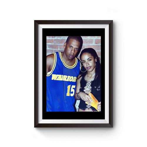 Aaliyah And Jay Z Rock The Boat Warriors Sprewell Beyonce Poster