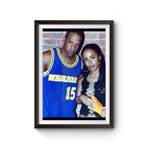 Aaliyah And Jay Z Poster