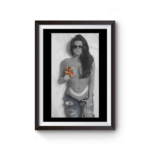 Abigail Ratchford Lollipop Sexy Poster