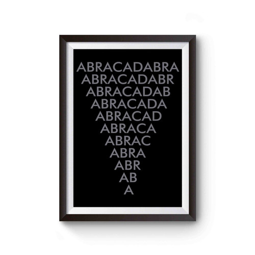 Abracadabra Magic Spells Poster