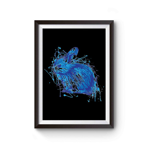Abstract Bunny Rabbit Poster Abstract Bunny Rabbit Poster