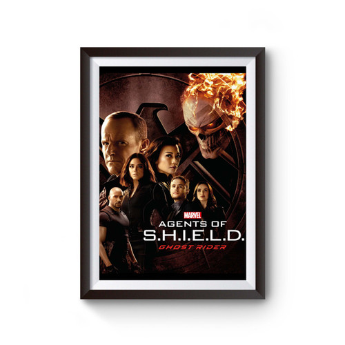 Agents Of S.H.I.E.L.D. Ghost Rider Poster