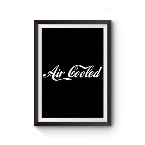 Air Cooled Coca Cola Poster