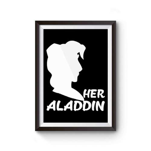 Aladdin Her Aladdin Silhouette Poster