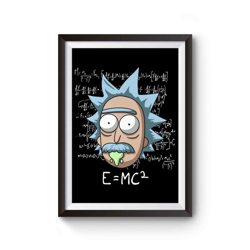 Albert Sanchez Rick And Morty Inspired Poster