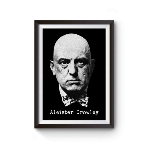 Aleister Crowley Occult Magician Poster