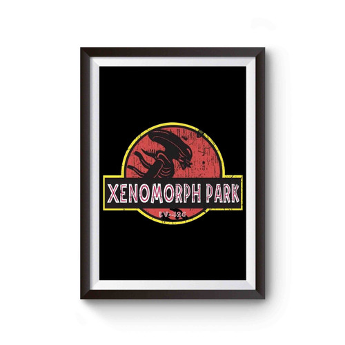 Alien Xenomorph Park Poster