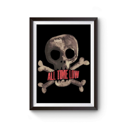 All Time Low Skull Poster All Time Low Skull Poster