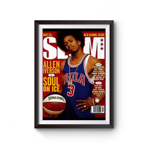 Allen Iverson Soul On Iceslam Poster