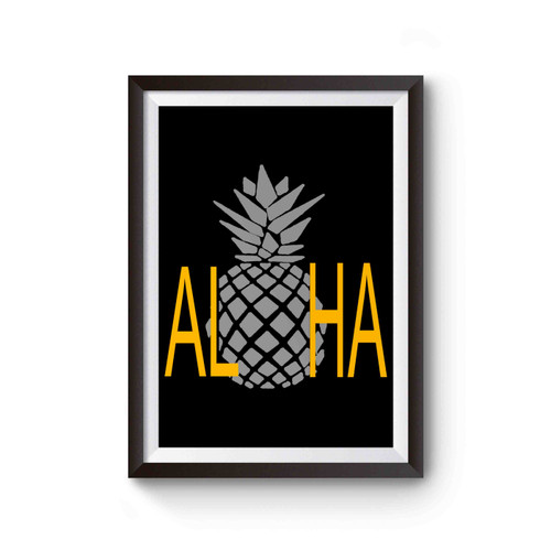 Aloha Pineapple Poster