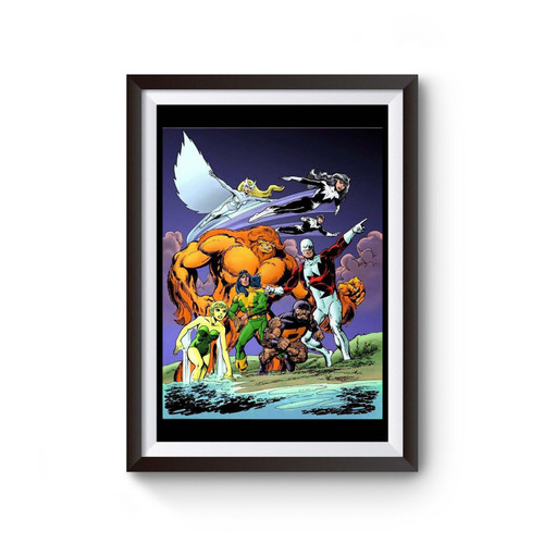 Alpha Flight Guardian Vindicator Aurora Poster