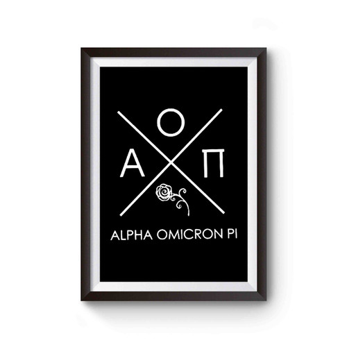 Alpha Omicron Pi Infinity Aopi Poster