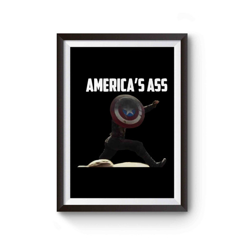 America's Ass Captain America's Endgame Poster