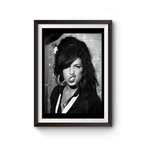 Amy Jade Winehouse Funny Face Poster