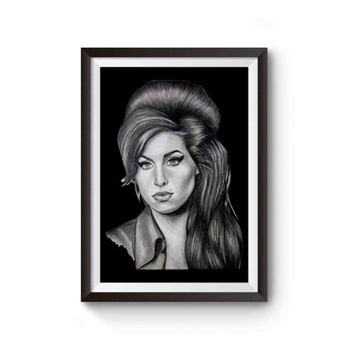Amy Winehouse Drawing Poster