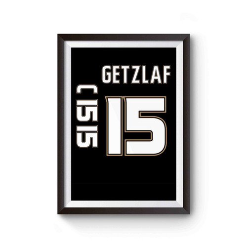 Anaheim Ducks #15 Ryan Getzlaf Jersey Poster