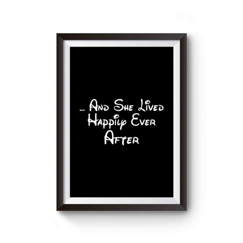 And She Lived Happily Ever After Poster