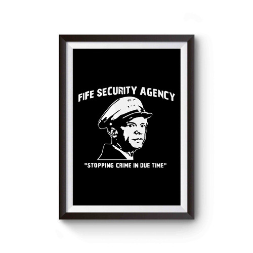 Andy Griffith Stopping Crime In Due Time Poster