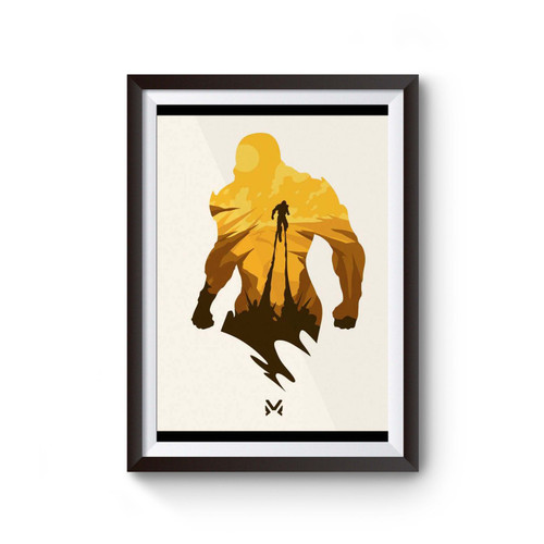 Anthem Dark Souls Poster