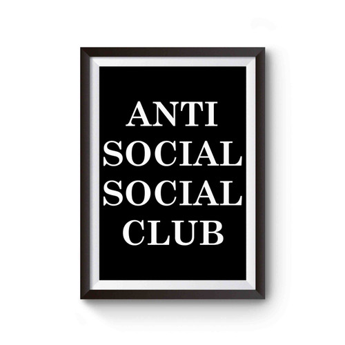 Anti Social Social Club Cover Inspired Poster