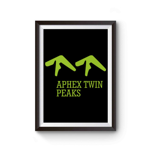 Aphex Twin Peaks Inspired Poster