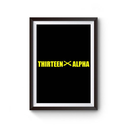 Army Field Artillery Mos 13 Alpha Veteran Poster