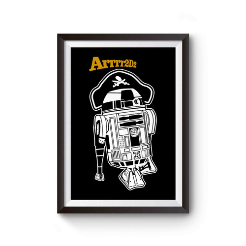 Arrr2d2 Star Wars R2-D2 Pirate Poster