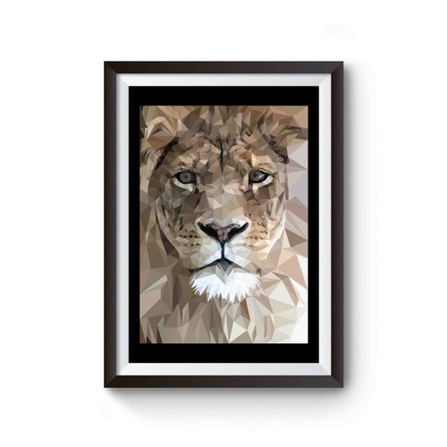 Art Lion Diamond Mosaic Poster