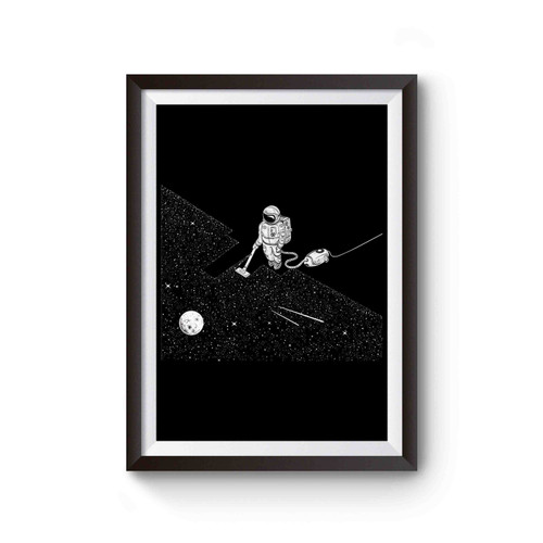 Astronaut Space Vacuum Poster
