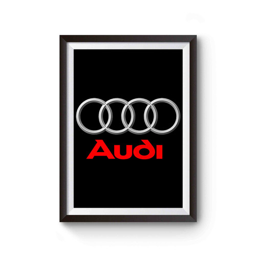 Audi Car Logo Poster