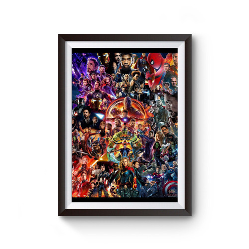 Avengers Endgame Movie Superheroes Inspired Poster