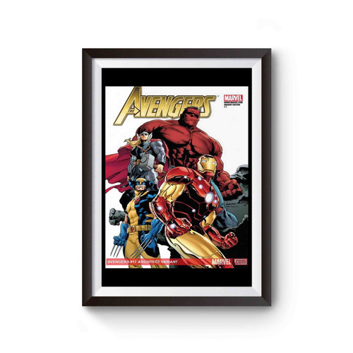 Avengers Iron Man Wolverine Thor Red Hulk Poster Avengers Iron Man Wolverine Thor Red Hulk Poster