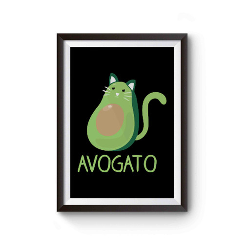 Avocado Cat Avogato Poster