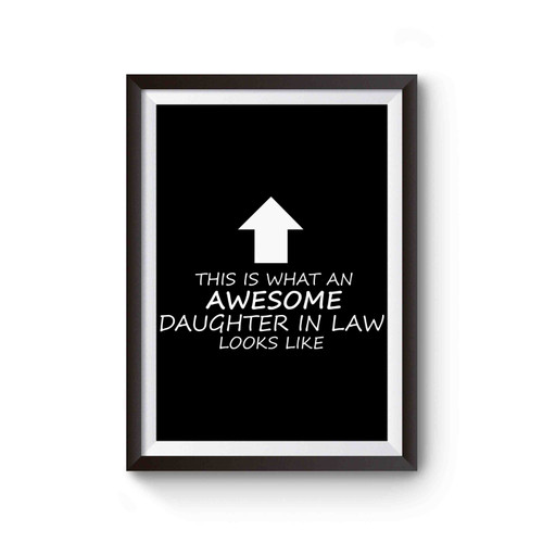 Awesome Daughter In Law Poster