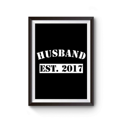 Awesome Husband Est 2017 Poster
