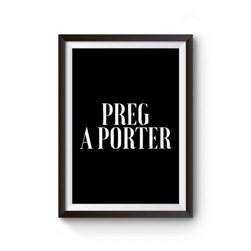 Baby Announcement Prego Announcement Baby Mama Pregnancy Poster