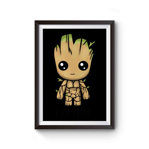 Baby Groot Galaxy Guardian Poster