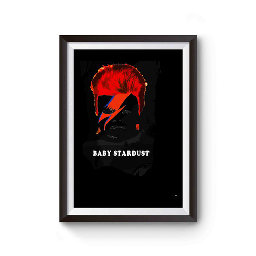 Baby Stardust Funny David Bowie Poster