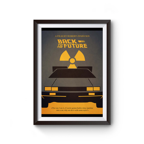 Back To The Future Inspired Poster