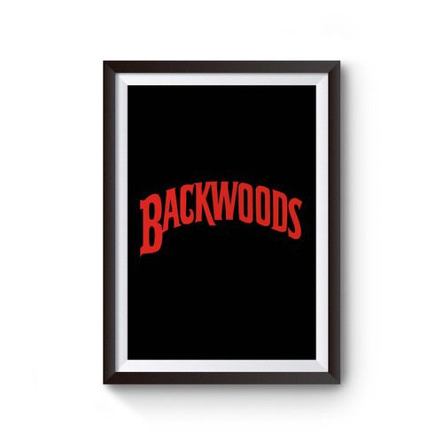 Backwoods Cigars Snack Logo Poster