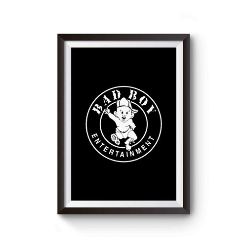 Bad Boy Records Classic Hip Hop Poster
