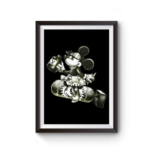 Bad Girl Minnie Mouse Mickey Disney Poster