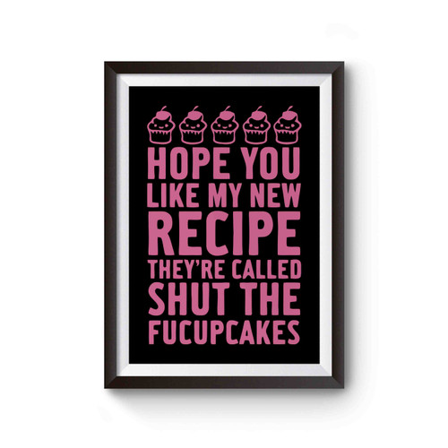 Bakers Cupcakes Bake Funny Poster