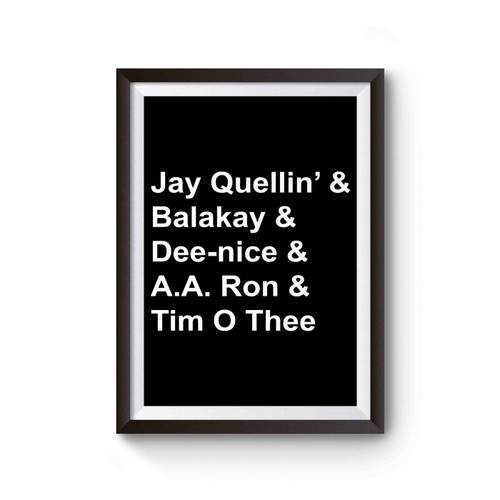 Balakay Ya Done Messed Up A-A-Ron Substitute Teacher Key & Peele Funny Poster