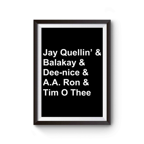 Balakay Ya Done Messed Up A-A-Ron Substitute Teacher Key & Peele Funny Inspired Poster