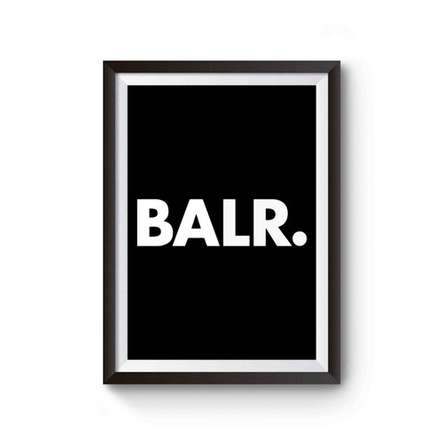 Balr Logo Soccer Poster