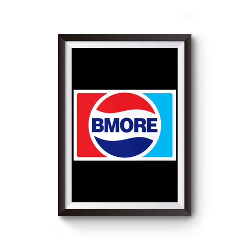 Baltimore Maryland Bmore Cola Poster