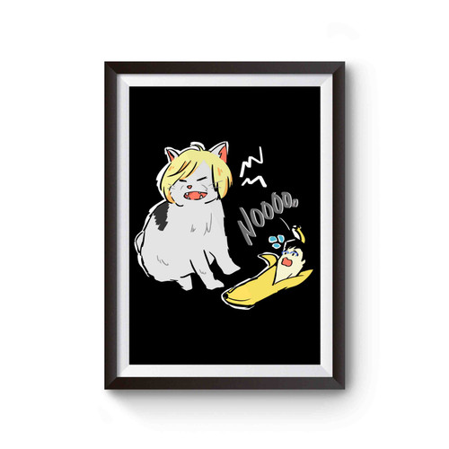 Banana Cat Yurio Poster